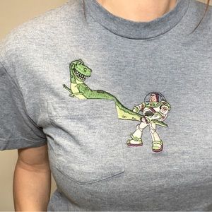 Disney Pixar Toy Story embroidered crop top